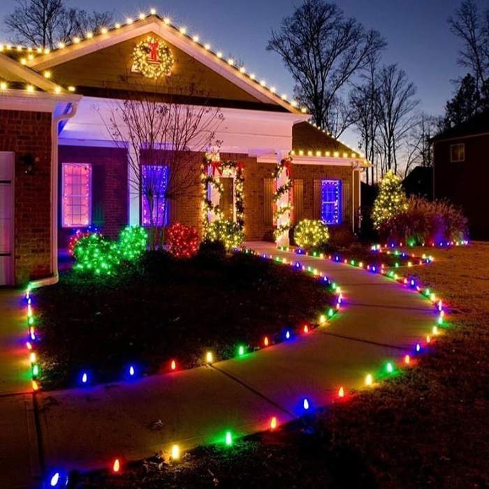 Lighting own xmas lighted diyprojects theglamourlady