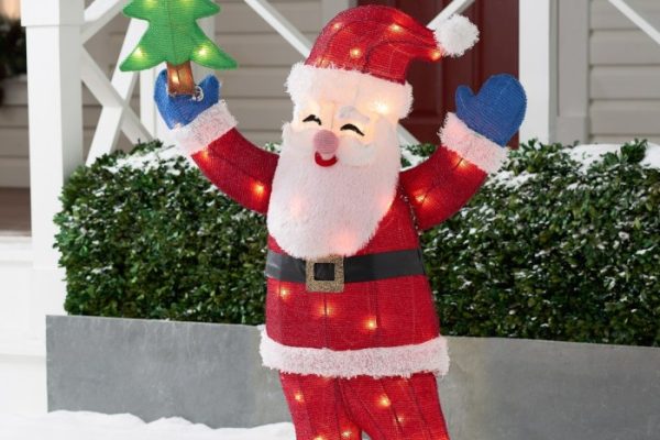 Santa claus outdoor decor