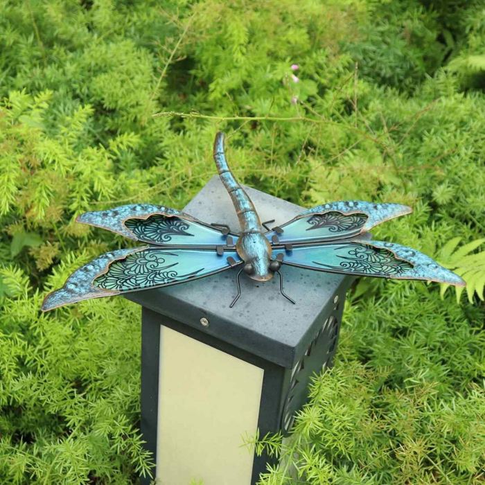 Dragonfly outdoor wall decor