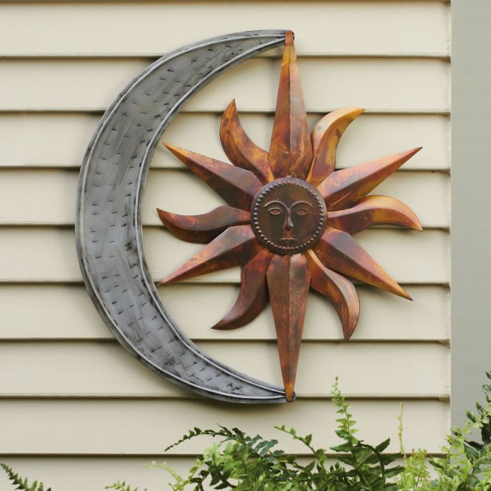 Large metal outdoor decor