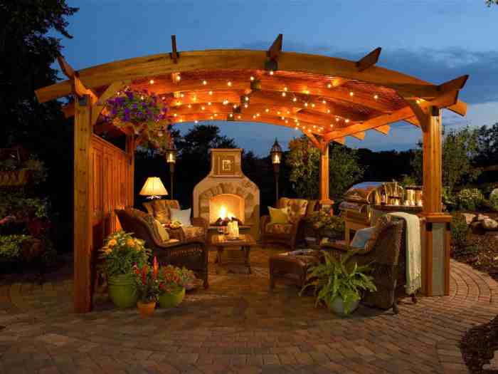 Simple outdoor decor ideas