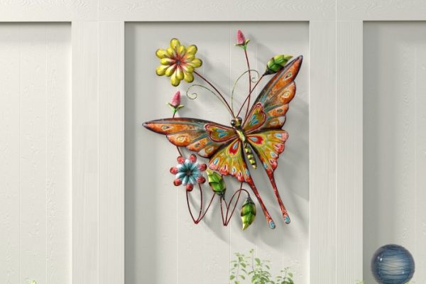 Wood outdoor wall decor