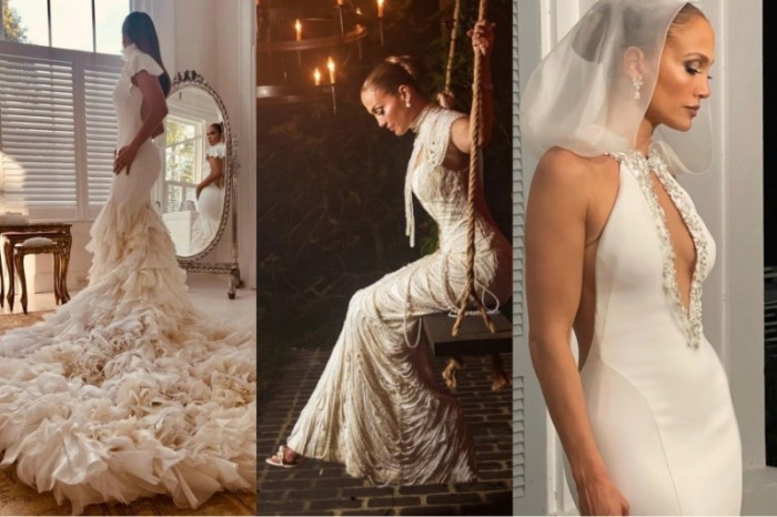 Jennifer lopez wedding planner dress