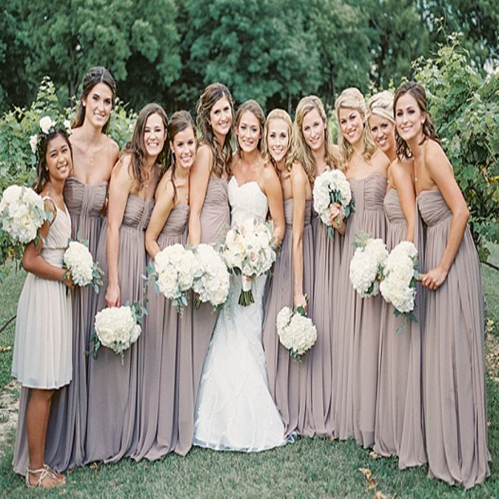 June wedding bridesmaid dresses