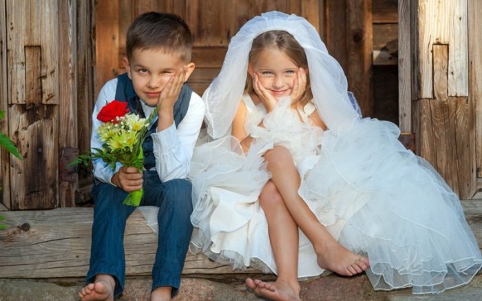 Kids dress for wedding