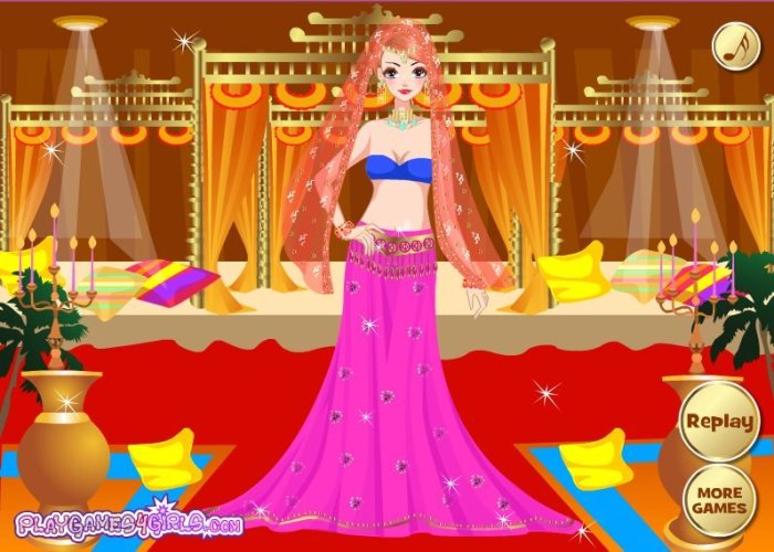 Indian wedding dress up games