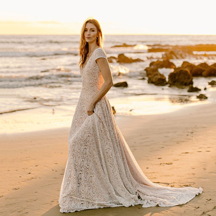 Light brown dress for wedding guest